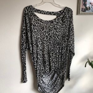 Cheetah print top